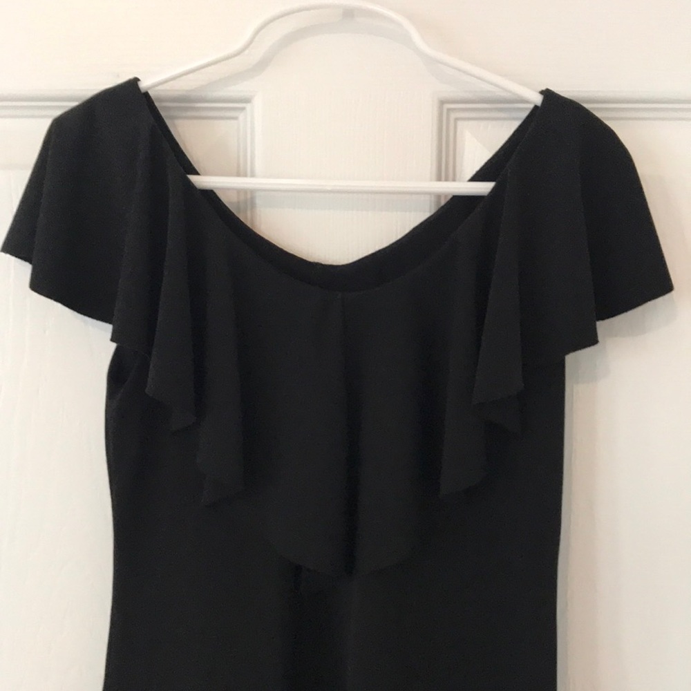 Aqua Ruffle Top - Picture 2 of 8